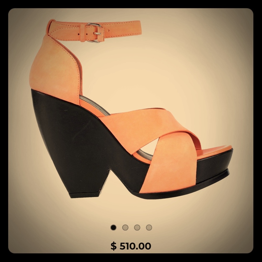 Balenciaga salmon/pink wedges - Picture 2 of 8